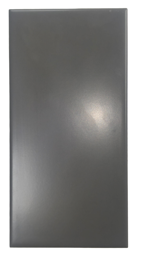 Flat matt grey tiles···